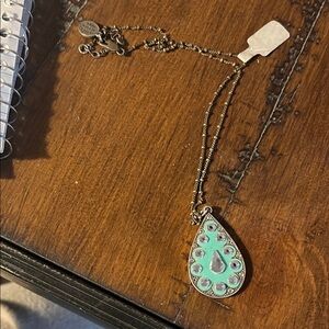 Anne Koplik Teardrop Pendant Necklace 948